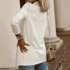 Women Suit Coat Lapel Long Sleeve Open Front Solid Color Dress Coat Business Work Casual Jacket Office Clothes Outwear