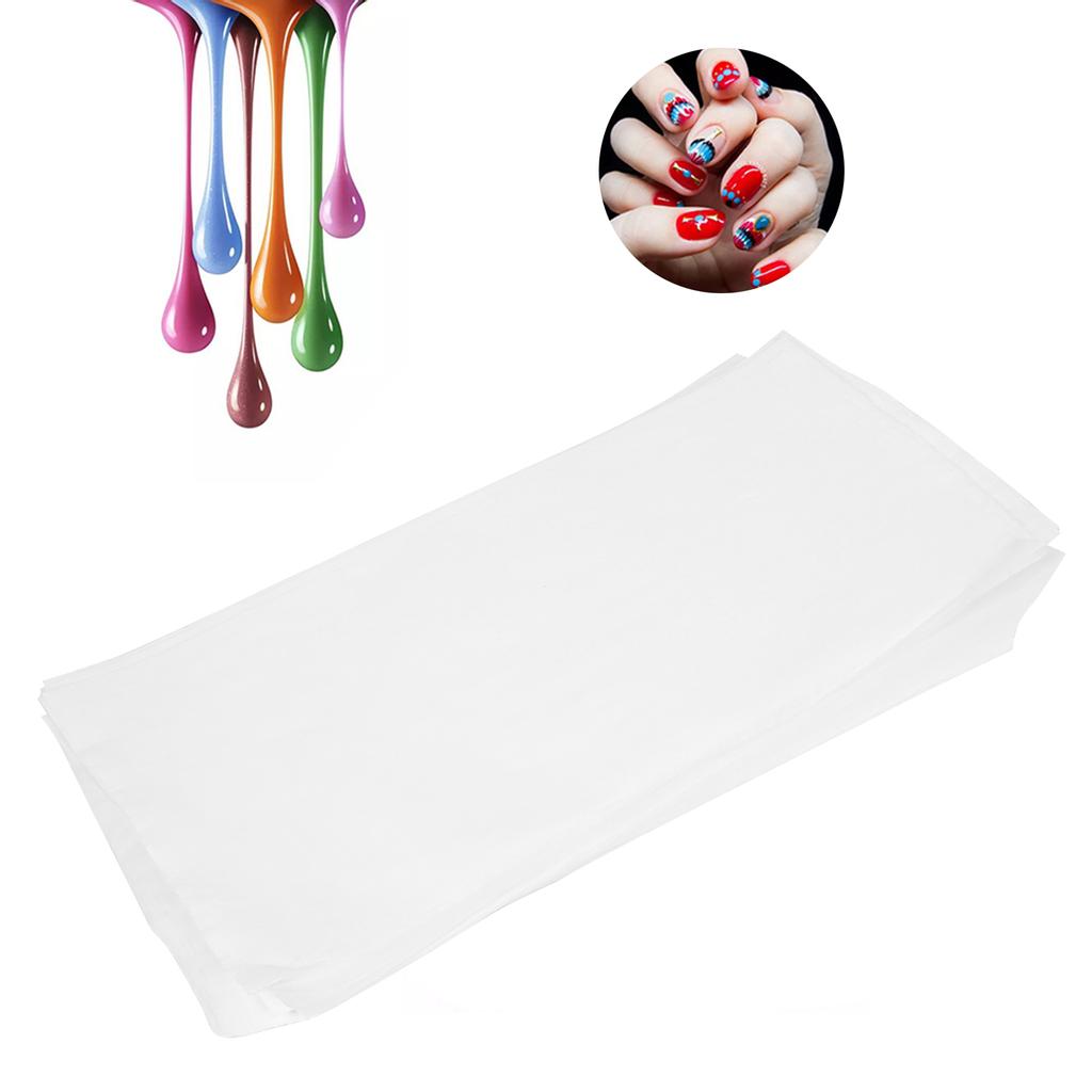 190pcs Disposable Nail Art Table Mat Foldable Nail Polishing Tablecloth Manicure Tool