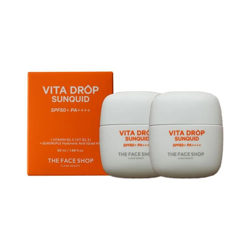 The Face Shop Vita Drop Sun Liquid 50ml x 2