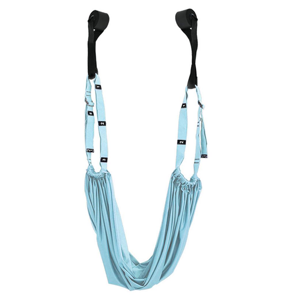 Colorful Aerial-Yoga Hammock High Elastic Band Multi-Purpose Adjustables Training Assistive Device For Indoor Workout Fitness