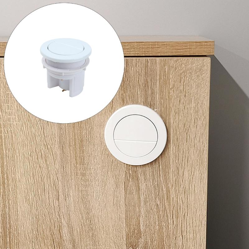 Válvulas Pneumáticas de Dreno Duplo Easy Press de Grande Diâmetro Alto Fluxo Válvulas Pneumáticas de Dreno Duplo para Tanques de Vaso Sanitário de Banheiro