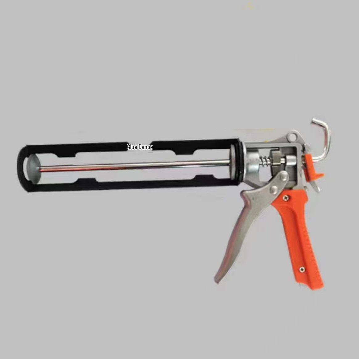 11-Bearing Labor-Saving Automatic Silicone Sealant and Caulking Gun with Hard Rubber and Glass Glue Cut-off Feature