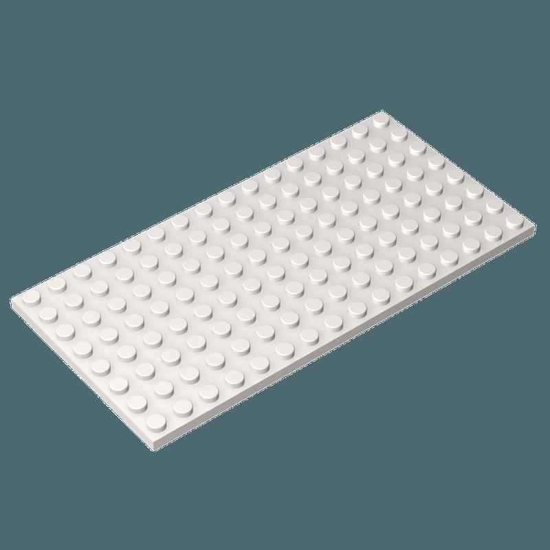 50g Small Particle Building Blocks: 8x16 Thin Plate Brick Accessories