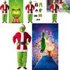 The Grinch Christmas Costume Cosplay Outfit For Adults Holiday Party