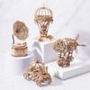 Rorate Rolai 3D Wooden Jigsaw Puzzle - Handmade Desktop Ornament & Educational Toy