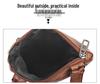 Women's Stylish Retro Crossbody Bag - Soft Leather, European & American Style, Small Shoulder Phone Bag