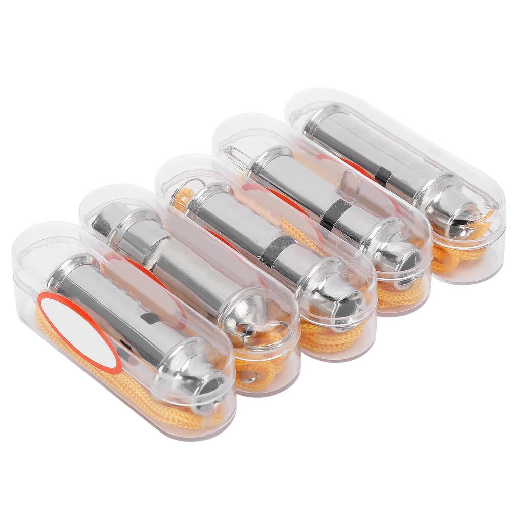 Stainless Steel Ultrasonic Pigeon Whistle with Lanyard for Dog Bird Eagle Parrot Training