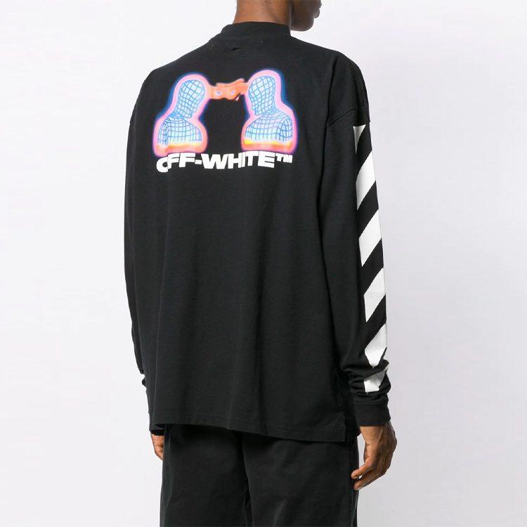 OFF WHITE Diag Thermo Long Sleeve T Shirt OMAB032E191850061088