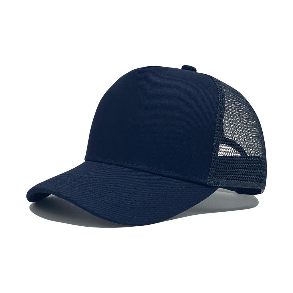 Solid Color Mesh Trucker Cap, Unisex Outdoor Breathable Baseball Cap, Available In Multiple Colors