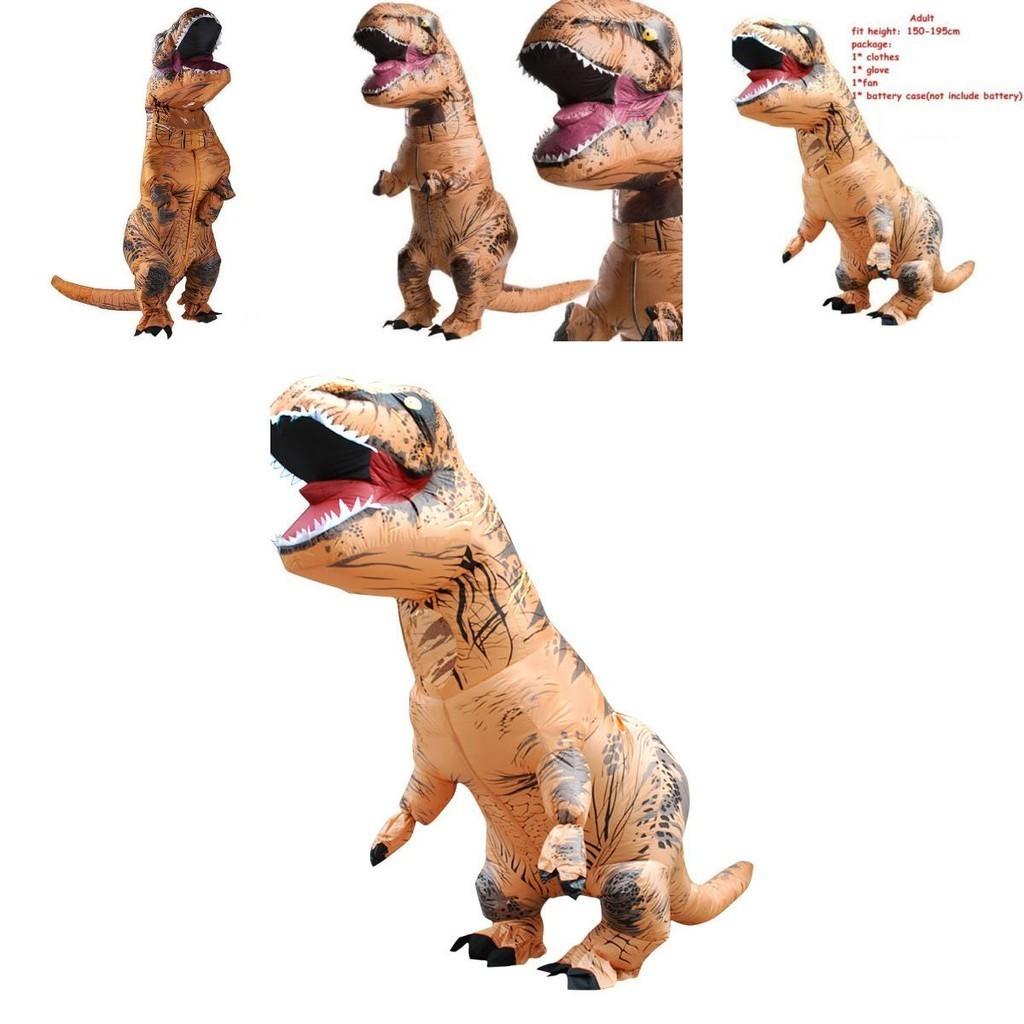 Fantastic Adult T-rex Inflatable Dinosaur Costume For Memorable Fancy Dress Parties