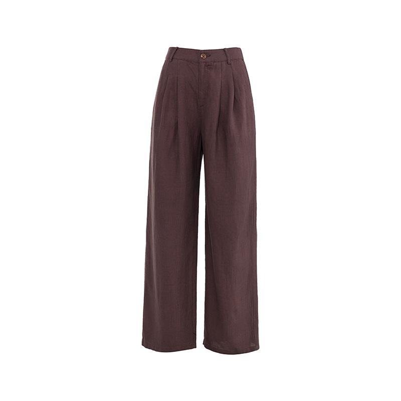 

Женские летние тонкие брюки для通勤 с широкими штанинами, волочащиеся по полу XXL