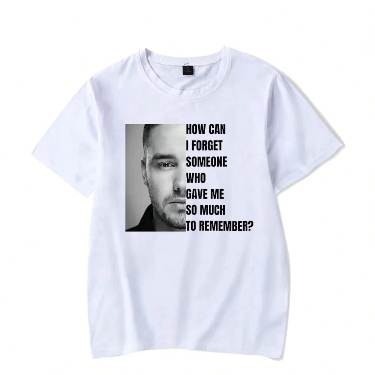 Liam Payne 1993-2024 Tribute Singer Rip LP1 Album Same T-Shirt Teardrops Tees Short Sleeve Men/Women Rip Hip Hop Tops Oversized S разноцветный