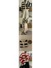 Korean Retro Minimalist Color Block Stripe Knit Cardigan - Women's Long Sleeve Round Neck Sweater for Autumn/Winter
