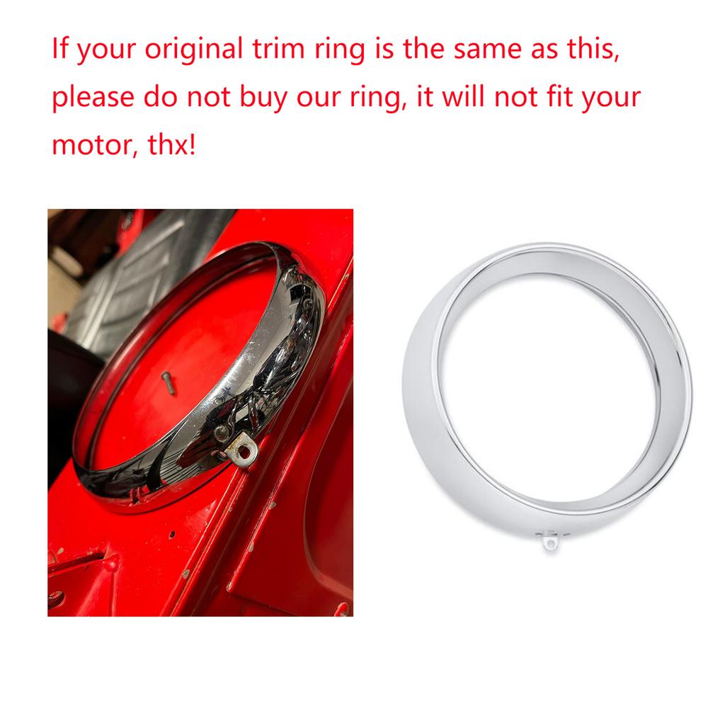 Motorcycle Chrome 7''Headlight Trim Ring+4.5'' Fog Light Cover +Visor Style Turn Signal Trim Ring For Harley Touring FLH Softail