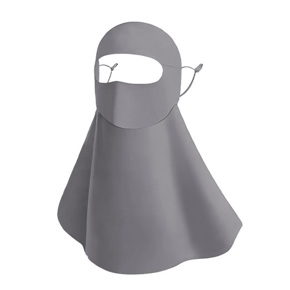 Ice Silk Mask Sun Protective Scarf UV Protection Integrated Facial Cover  for Women