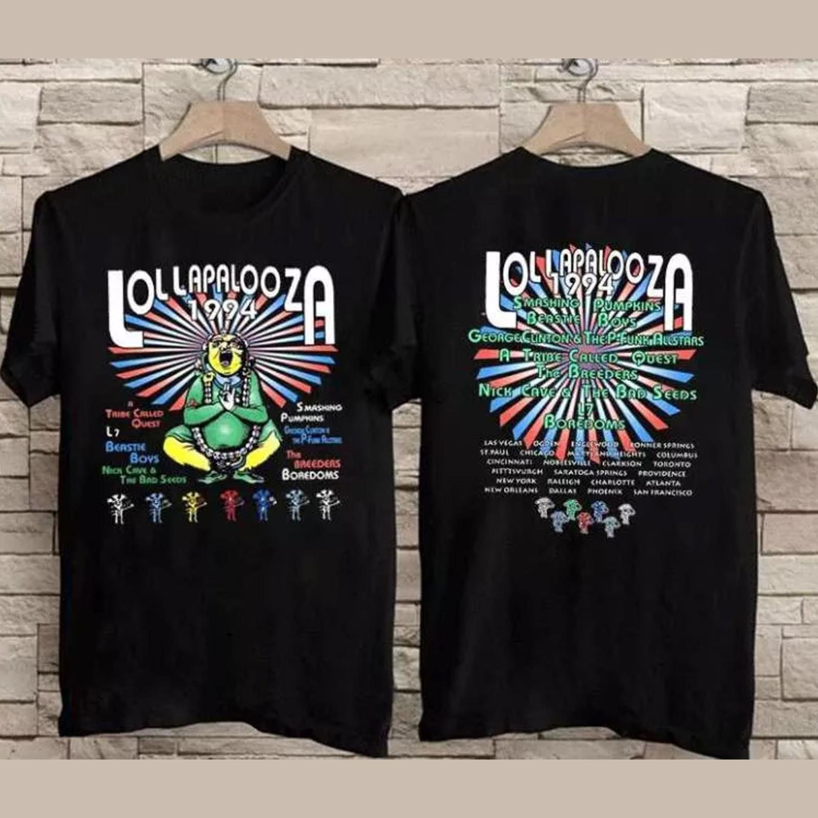 Lollapalooza 1994 Music Festival T-Shirt, Lollapalooza 1994 Shirt S разноцветный