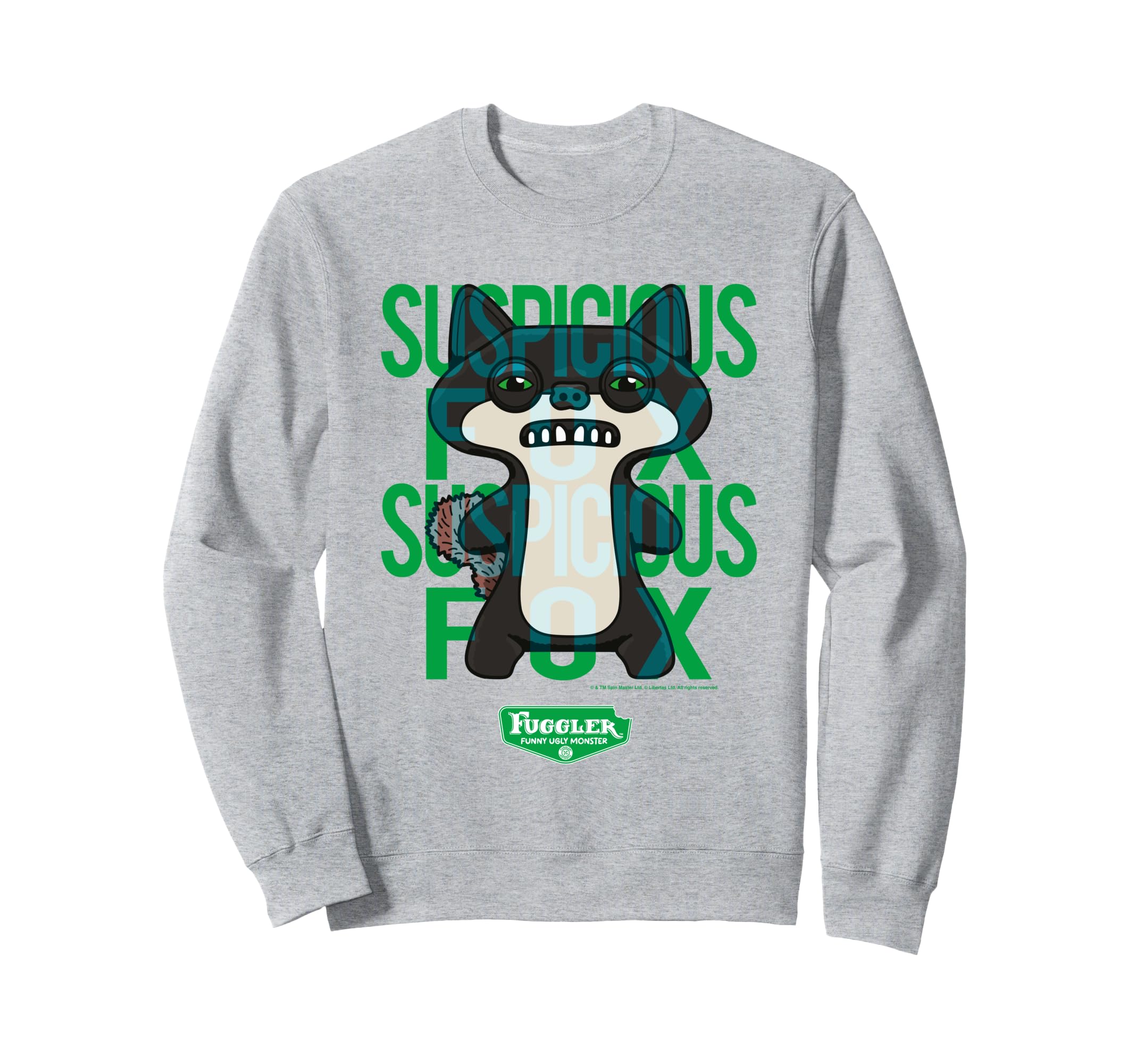 

Fuggler Suspicious Fox Black Originals Sweatshirt чёрный