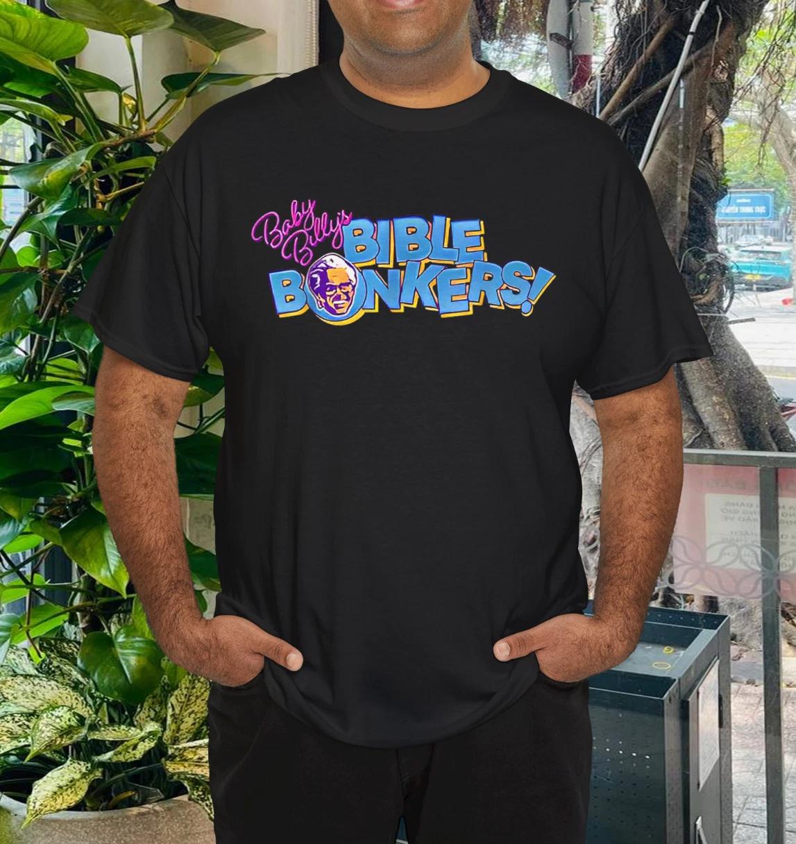 Смешная футболка унисекс с Билли и Библейским Безумием 4XL