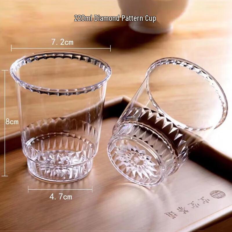 Disposable Hard Plastic Beverage Cups