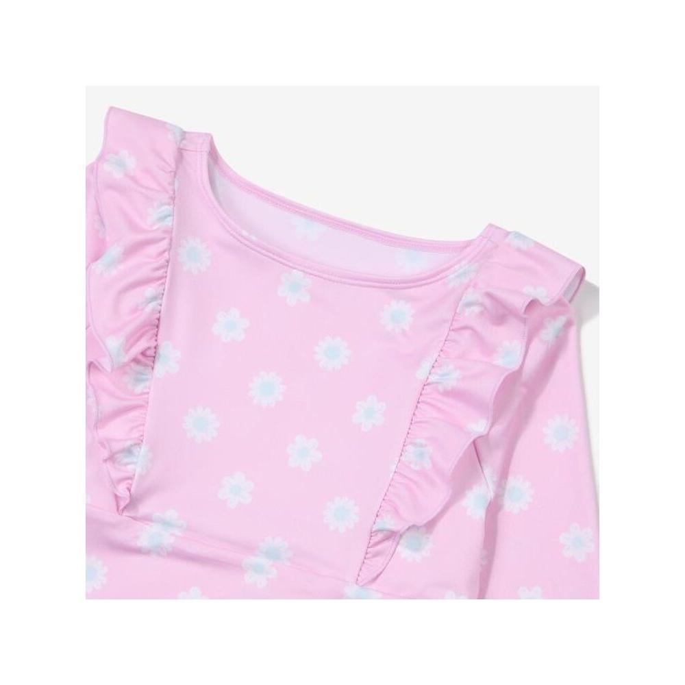 [fila Kids] Flower Rash Guard Setup  Fk2swf2a16f Epk  q0zFk2swf2a16fEpk