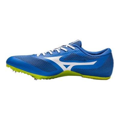 X Sprint Track And Field Sprinting Non-Slip Durable Low-Top Running Shoes Unisex Running Shoes Blue Green U1GA232408