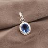 Tanzanite Handmade Gemstone Pendant, 925 Solid Sterling Silver Pendant Dainty Jewelry, Pendant For Engagement Gift