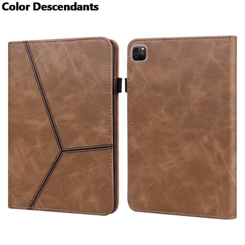 

Funda For iPad Pro M4 Case Luxury PU Leather Wallet Stand Tablet For Coque iPad Pro 13 2024 Pro 11 inch 2024 Case Cover For iPad Pro 13 2024 коричневый