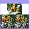 Figura de Bambi, el Pequeño Ciervo y el Conejo, PVC, Dibujos Animados, Decoración de Escritorio Para Coleccionistas