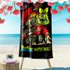 Hoodoo Gurus: Stage Beach Towel Outdoor Camping Beach Swim Absorbent Bath Towel Seaside Travel and Vacation Towels Beach Comfort Printing