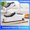 Automatyczne ostrzałki do noży USB akumulatorowe ostrzałki profesjonalne narzędzie do szybkiego ostrzenia noży kuchennych narzędzie drobne ostrze szlifierskie