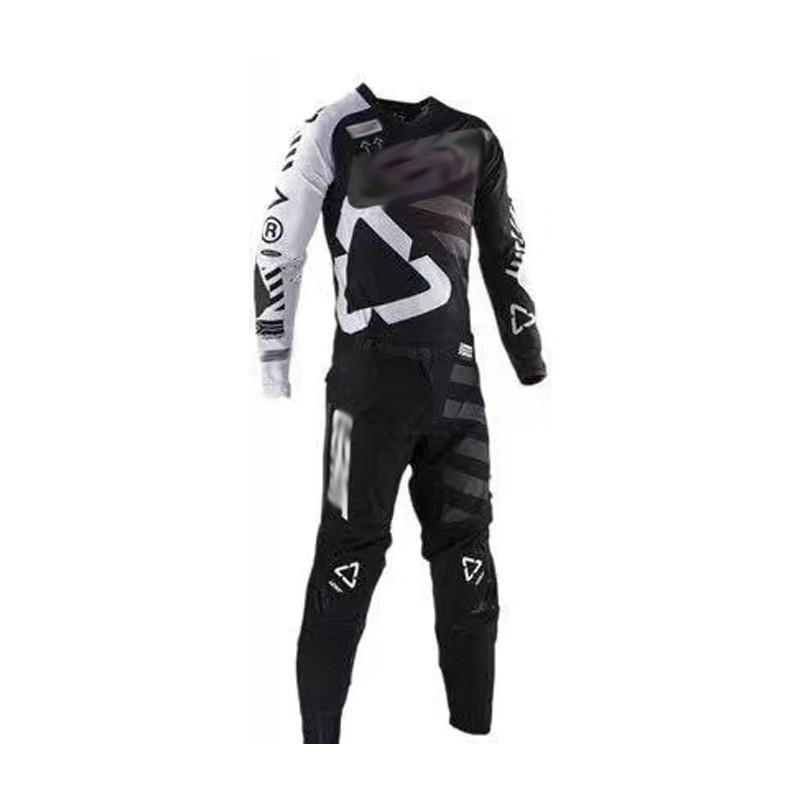 Men Women Mountain Bike Cycling Jersey Set Quick-Dry Breathable Off-Road Riding Apparel Outdoor Sports