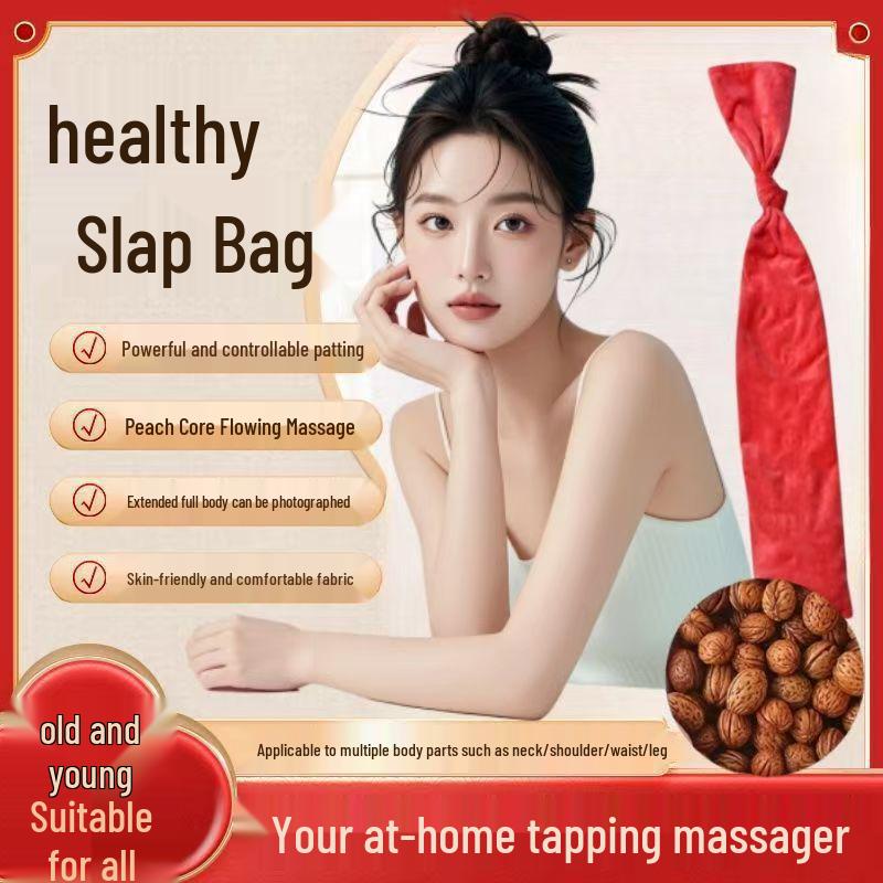 

Portable Back and Shoulder Massager – Patting Bag for Meridian Dredging and Relaxation