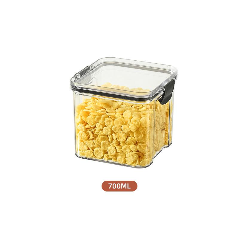 Covered Food Storage Box, Square Snack Storage Tank, Grain Storage Tank, Sealed Tank, Five-grain Storage Tank
