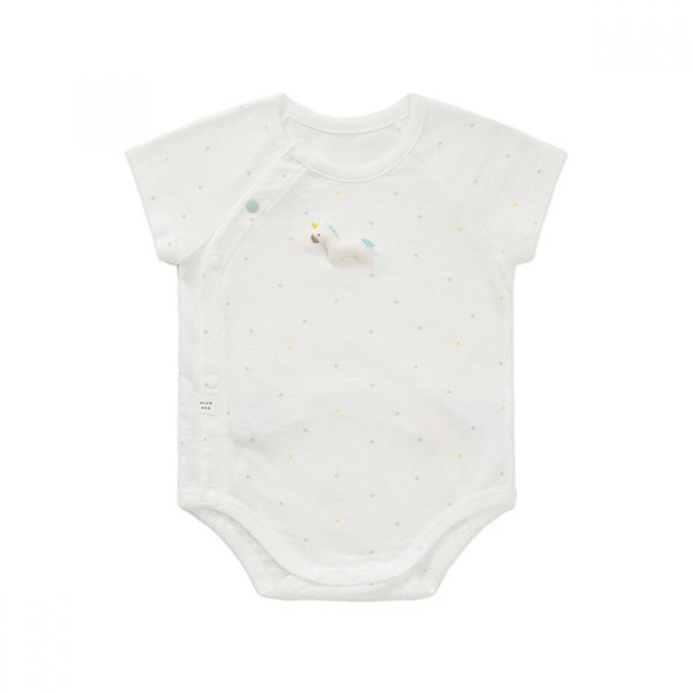 

Bluedog Baby Bamboo Bodysuit 46170 040 01 Ivory/12 months (80)