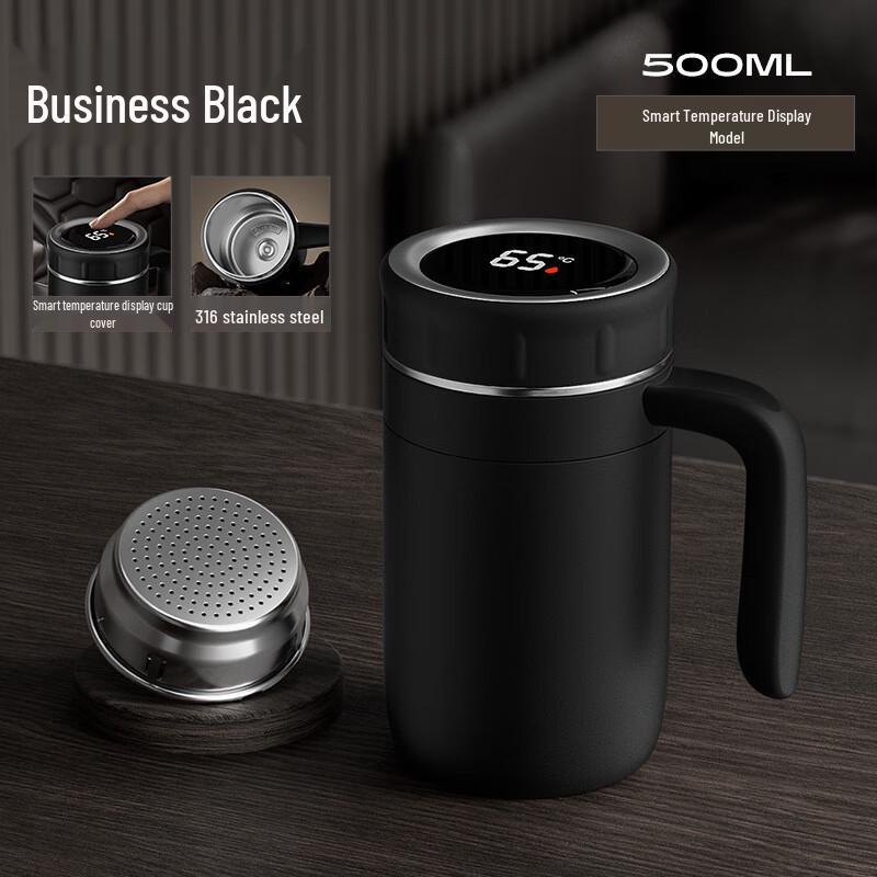 MRSIKEY 316 Stainless Steel Insulated Tea Mug