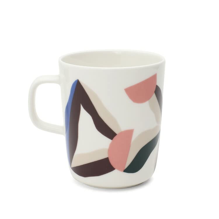 Marimekko Fall 71850 153 Mug, 2022, 250ml, BERRY, White/Dark Wine, [Product Code]