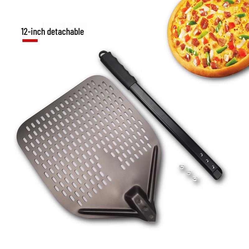 Oeny Perforated Pizza Peel and Transfer Tool