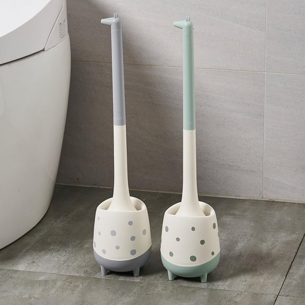 Cartoon Long Handle Brush Plastic Toilet Cleaning Brush Bathroom Cleaning Toilet Brush Bathroom