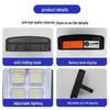 Mini USB Rechargeable LED Solar Floodlight for Outdoor/Indoor Camping & Emergency Lighting
