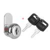 10/16/20/25mm Cam Lock for Door Cabinet Mailbox Drawer Cupboard with 2 Keys Hardware Accessory
