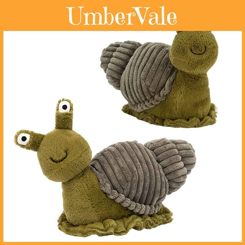 Dolce Lumaca di Peluche Bambola Morbida Giocattolo Per Bambini Design Insetto Realistico, Regalo Divertente Perfetto