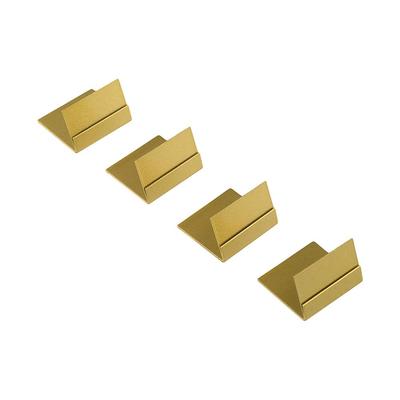 Display Ständer Metall Visitenkarten Clip Ständer Gold DIY Preisschilder Langlebiger Menühalter Junggesellinnenabschied