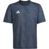 Adidas China National Tennis Team Olympic Series T-Shirt Round Neck Solid Color Pullover Casual Football Jersey Short Sleeve Kids Tops IN8133