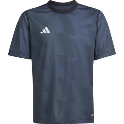 adidas China National Tennis Team Olympic Series T-Shirt Round Neck Solid Color Pullover Casual Football Jersey Short Sleeve Kids Tops IN8133