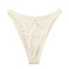 TSK Soft To the Available In 2 La Pomme Homme Made In Fabric, Glossy, Smooth, Stretchy, Touch, Sizes, Half-back Bikini, Brand, Japan.