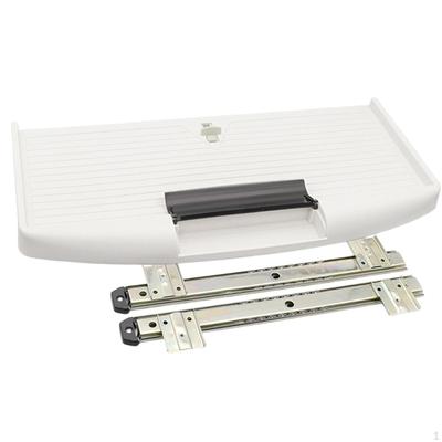 Unter dem Schreibtisch PC Tastatur Schublade Ablage Desktop Erweiterung Schieben und Ziehen Glatt Zubehör 54,7cmx27cm