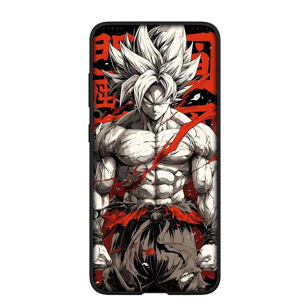 Phone Case for iPhone 17 15 16 Plus Redmi Note 14 12 11 13 Pro Max Huawei P30 P20 Lite Y9 OPPO A60 A40 A80 A18 A16 A54 Poster Dragon Ball Z Goku Cover
