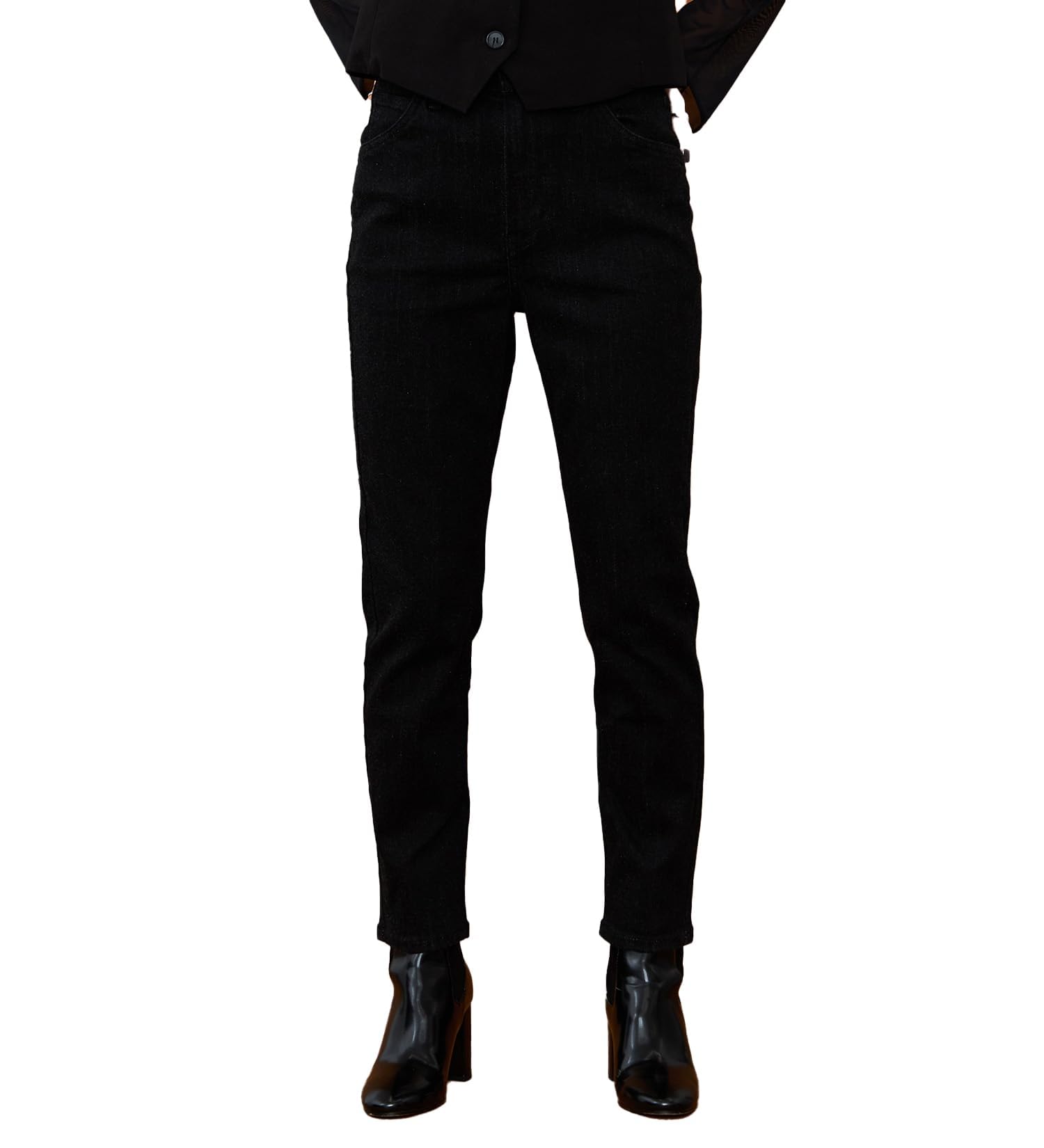 

Lee LL9046 Белые женские джинсы, Черные,