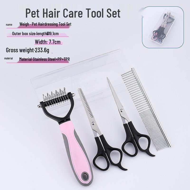 Pet Grooming Pin Comb: Remove Loose Hair for Cats, Kittens & Dogs
