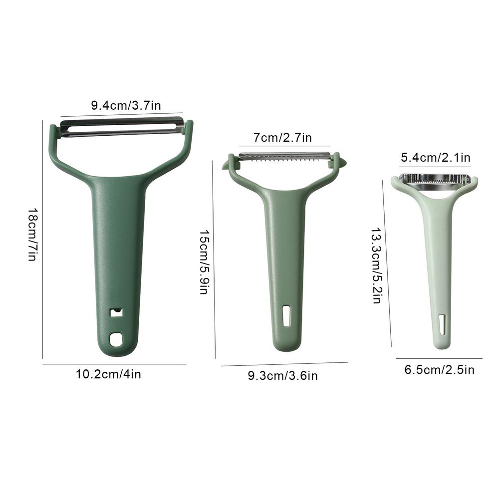 

Кухонные овощечистки для картофеля ручные из нержавеющей стали многофункциональная слайсер с нескользящей ручкой бытовые аксессуары для зелёный